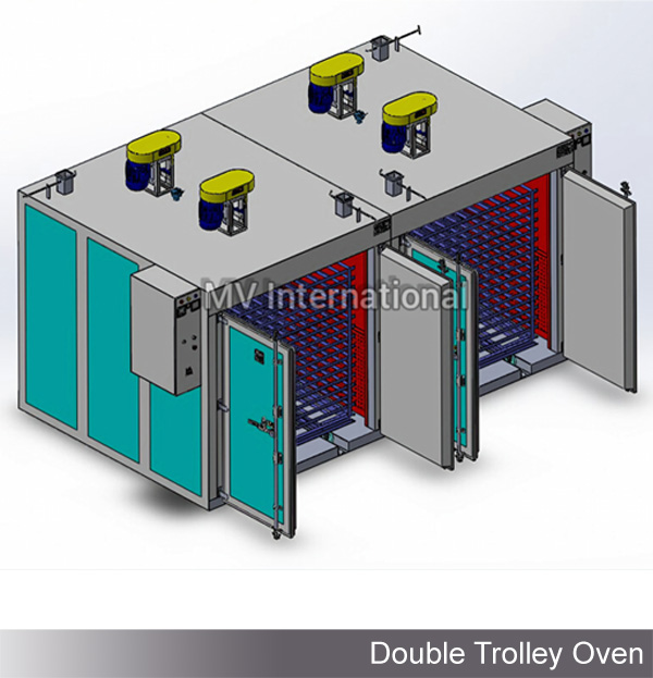 Duble Trolley Oven