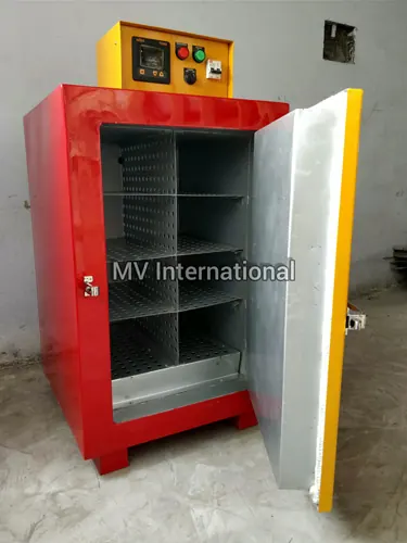 Electrode Holding Oven - custom built by MV International
