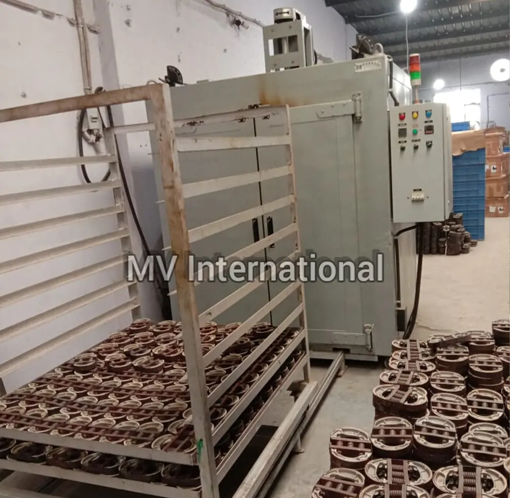 Brake Pad Curing Oven - custom built by MV International