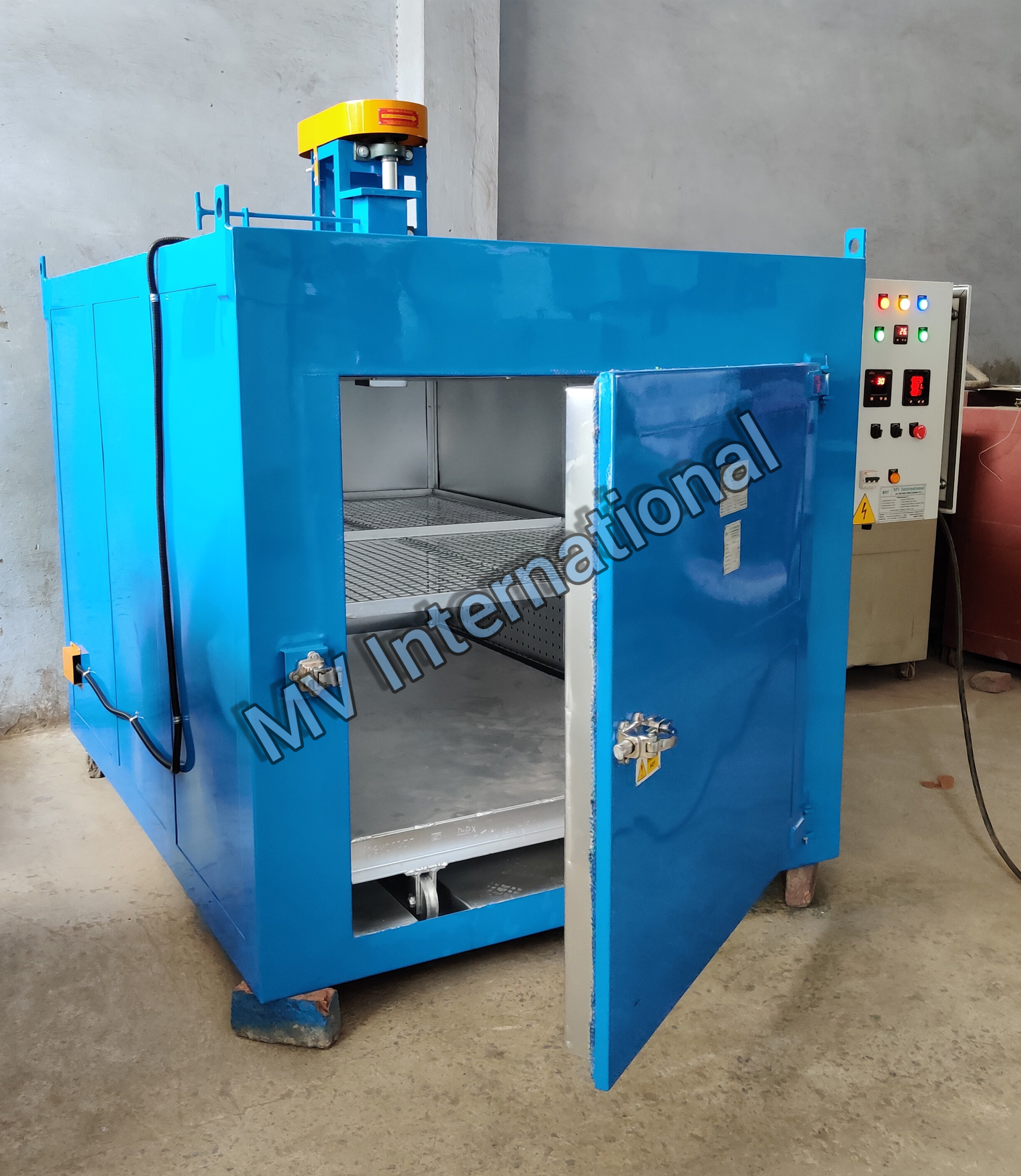 Electric Motor Drying Oven