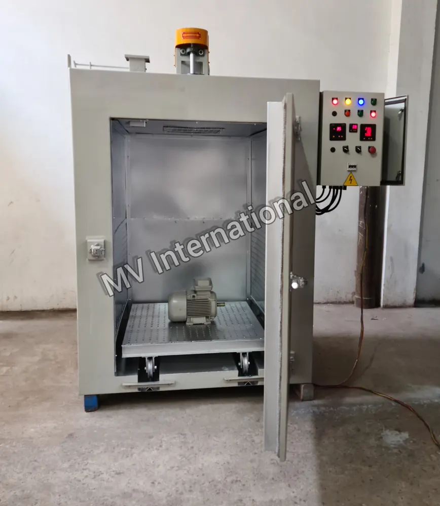 Electric Motor Drying Oven - custom built by MV International