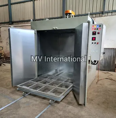 Electric Oven for HT LT Motors - custom built by MV International