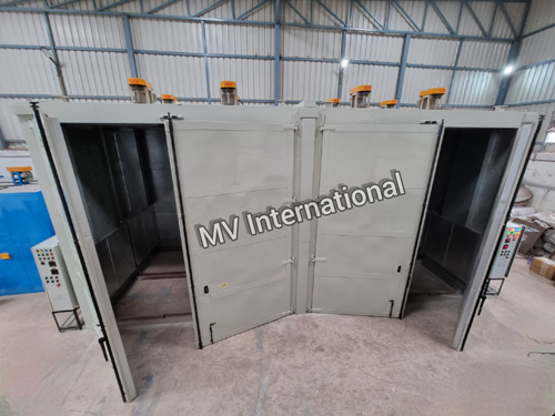 Metal Powder Coat Painting Bake Oven