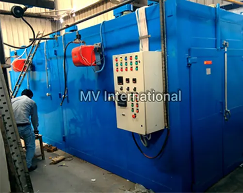 Epoxy Curing Oven - custom built by MV International
