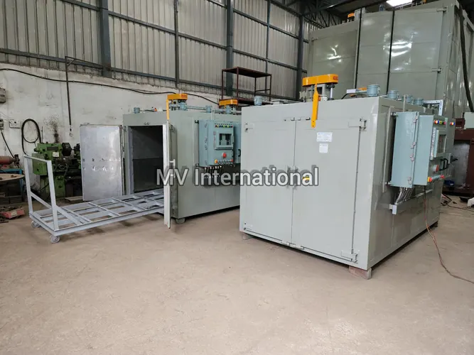 Flameproof Drum Heating Oven - custom built by MV International