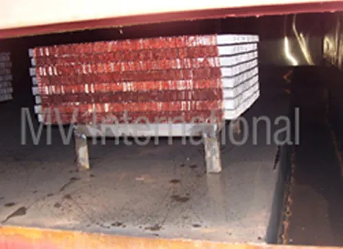 Radiator Core Baking Oven - custom built by MV International